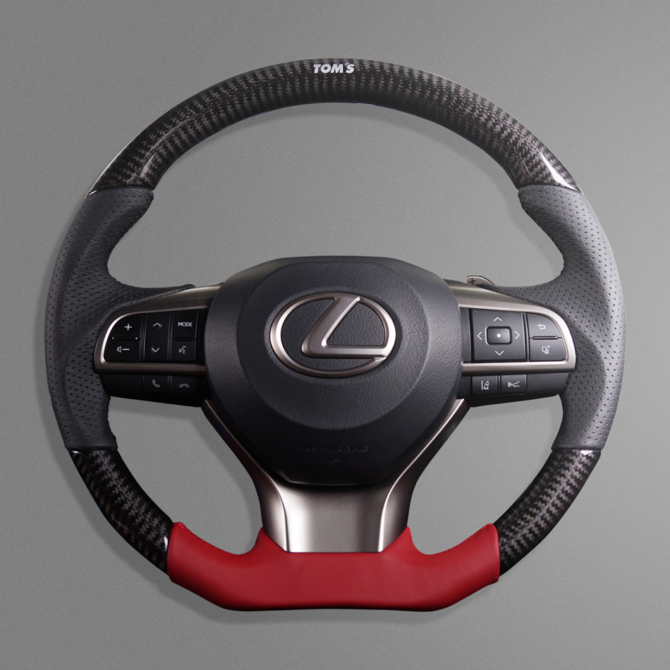 レクサスRX・GS・LX対応の純正交換仕様ステアリング「TOM'S