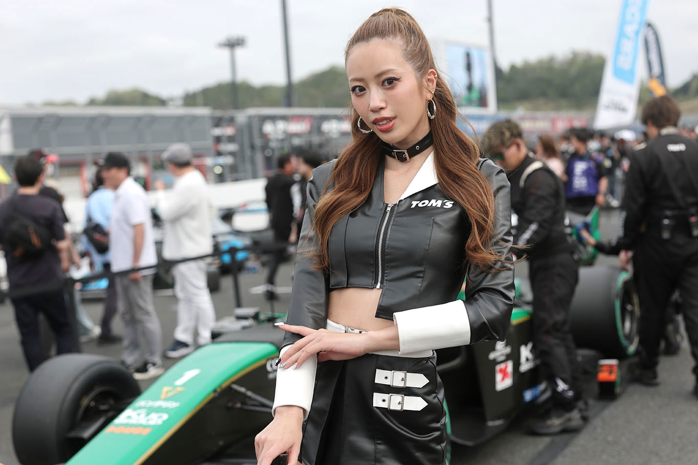 2025年TOM'Sレースアンバサダー 央川かこさん