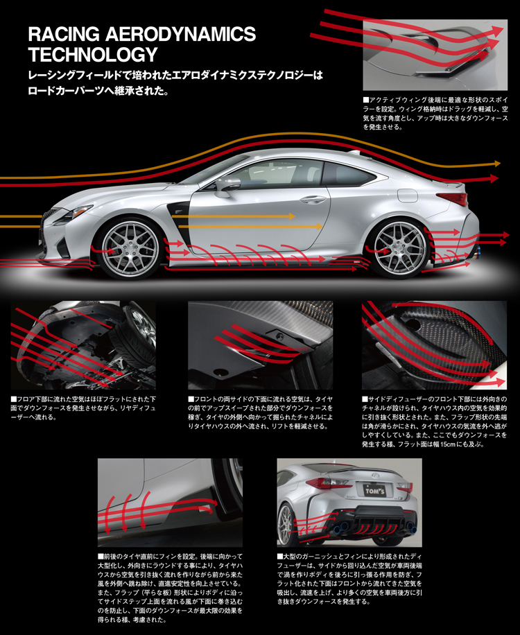 LEXUS RC-F USC10|Products|TOM'S