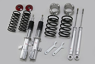 Achieve the flexibility and lowered stance with this fully adjustable suspension kit. 