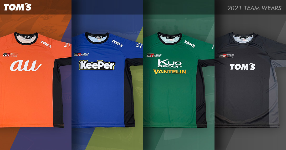 トップス TOM TOM'Sドライバーや監督、エンジニアが実際に着用！「2021年シーズン